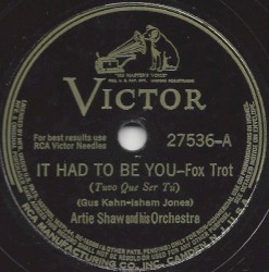 It Had to Be You / If I Had You