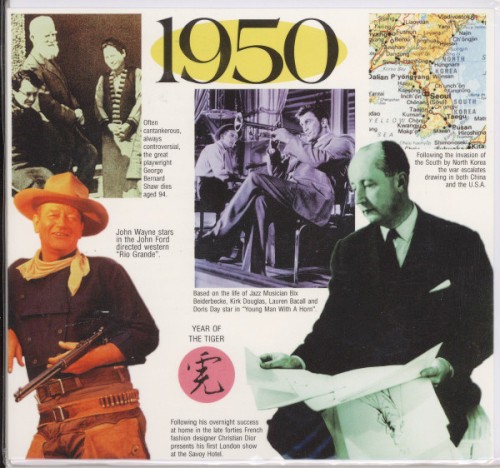 A Time to Remember: 1950
