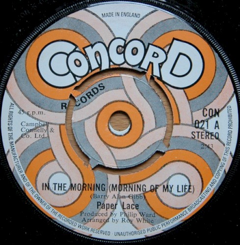 In the Morning (Morning of My Life) / Elsie