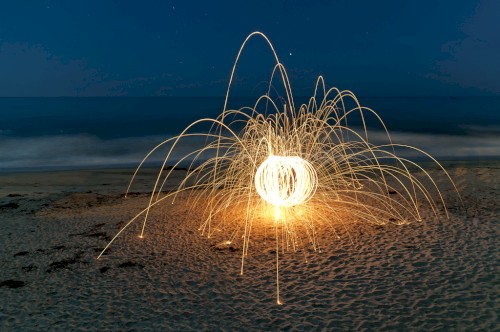 UFO on Beach