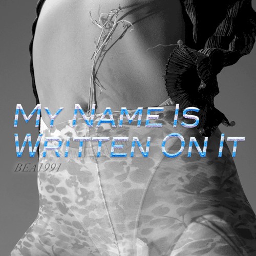 my name is written on it