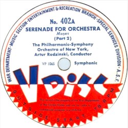 Serenade for Orchestra / Tropical / El rancho grande