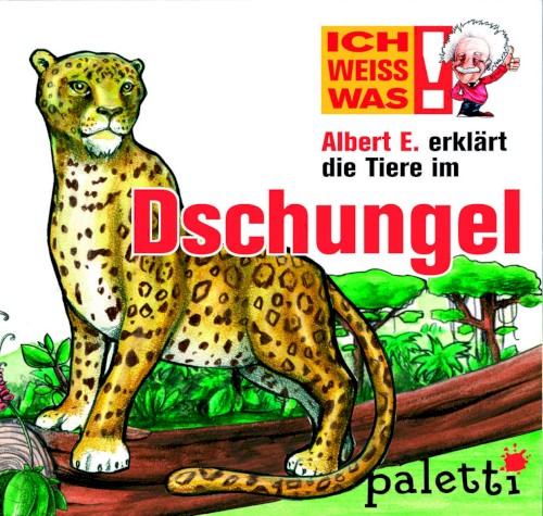 Albert E. erklärt die Tiere im Dschungel
