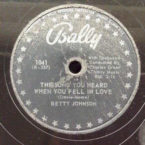The Song You Heard When You Fell in Love / I'm Beginning to Wonder