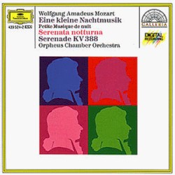 Eine kleine Nachtmusik (K. 525) / Serenata notturna (K. 239) / Wind Serenade (K. 388)