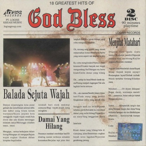18 Greatest Hits of God Bless