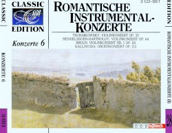 Konzerte 6: Romantische Instrumentalkonzerte