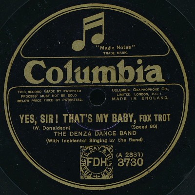 Yes, Sir! That's My Baby / Ukulele Lady