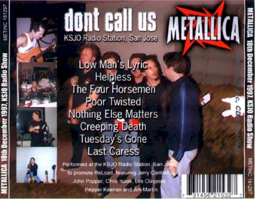 1997-12-18: Don't Call Us, We'll Call You: KSJO Radio Station, San Jose, CA, USA