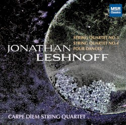 String Quartet No.3 / String Quartet No.4 / Four Dances