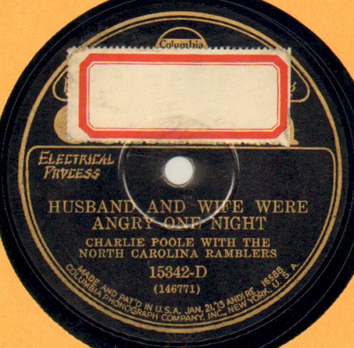 Husband And Wife Were Angry One Night / Jealous Mary