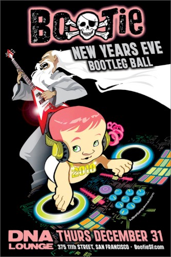 DNA Lounge Live: Bootie SF - New Years Eve Bootleg Ball