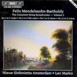 The Complete String Symphonies, Volume 2