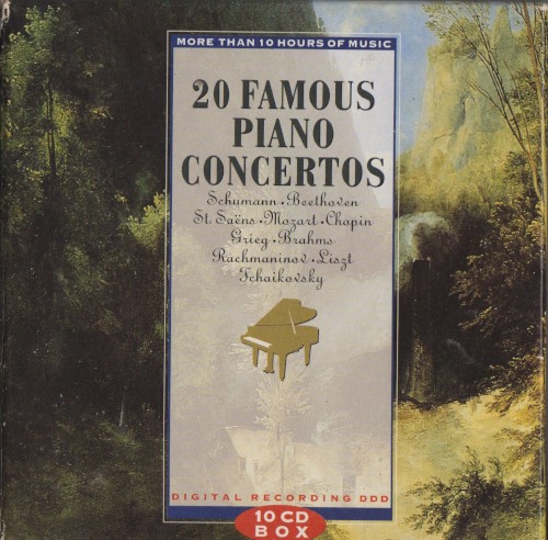 20 Famous Piano Concertos