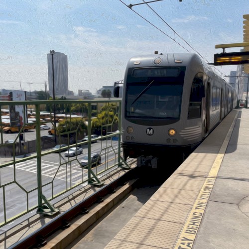 Northbound to Azusa