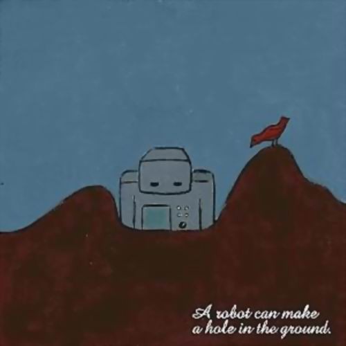A Robot Can Make a Hole in the Ground
