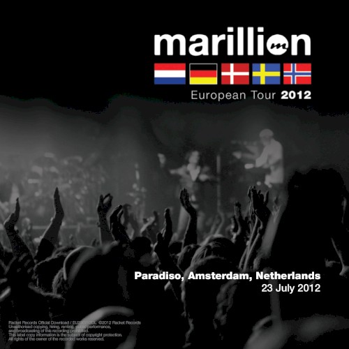 European Tour 2012: Paradiso, Amsterdam, Netherlands, 23 July 2012