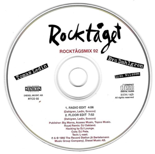 Rocktågsmix 92