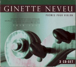 Poèmes pour violon