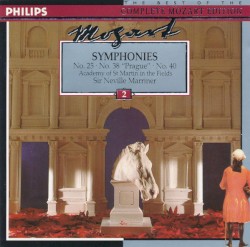 Symphonien: Nr. 25 / Nr. 38 „Prager“ / Nr. 40