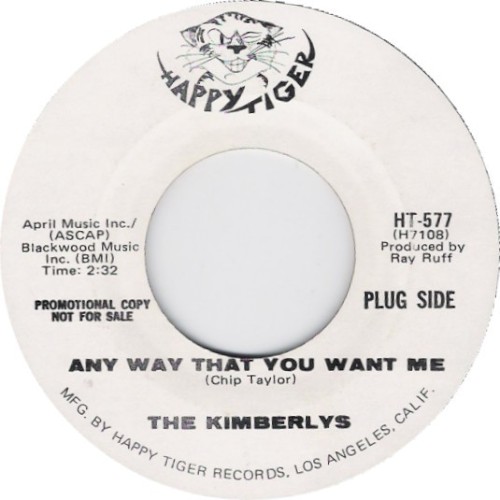 Any Way That You Want Me