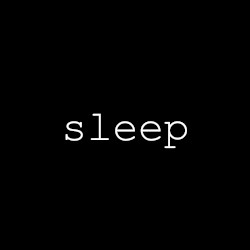 sleep