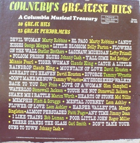 Country’s Greatest Hits