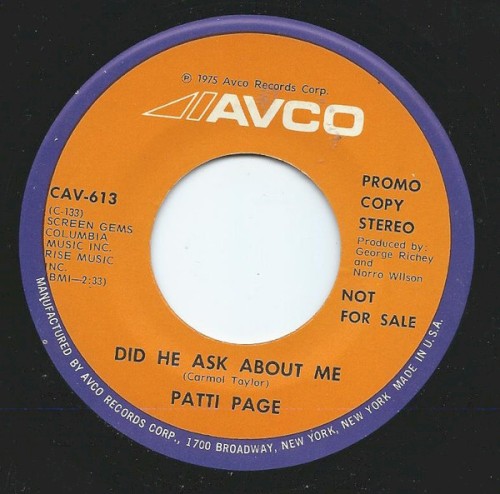 Did He Ask About Me / Less Than the Song