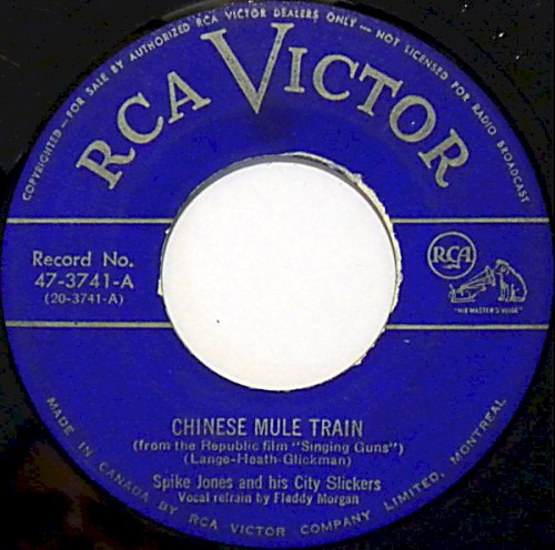 Chinese Mule Train / Riders in the Sky