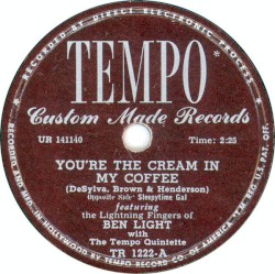 You're the Cream in My Coffee / Sleepytime Gal