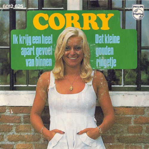 Ik krijg een heel apart gevoel van binnen / Dat kleine gouden ringetje