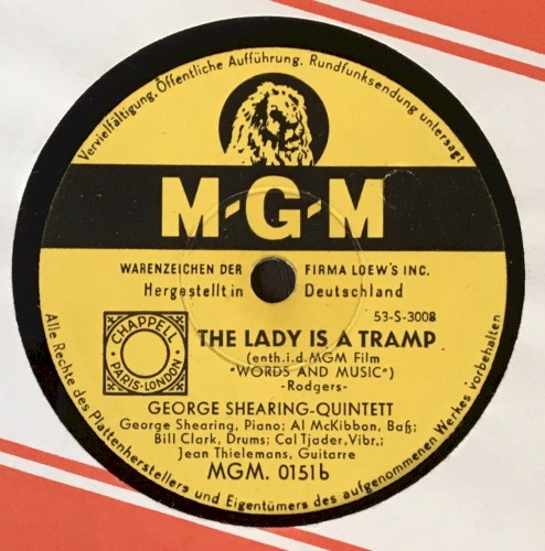 The Lady Is a Tramp / Body and Soul