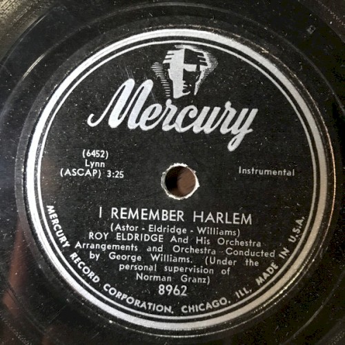 I Remember Harlem / Basin Street
