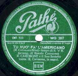 Tu vuò fà l’americano / 'O suspiro