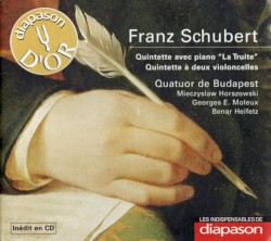 Quintette avec piano "La Truite" / Quintette à deux violoncelles