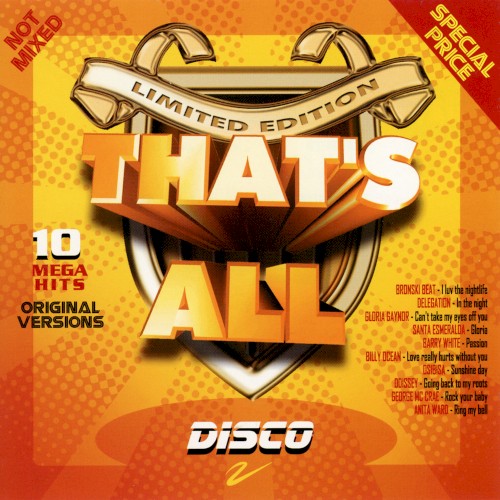 That’s All: Disco