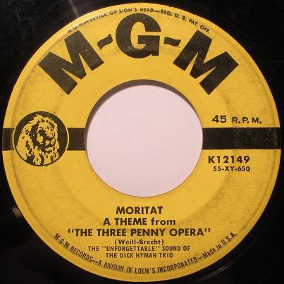 Moritat: A Theme From “The Three Penny Opera”