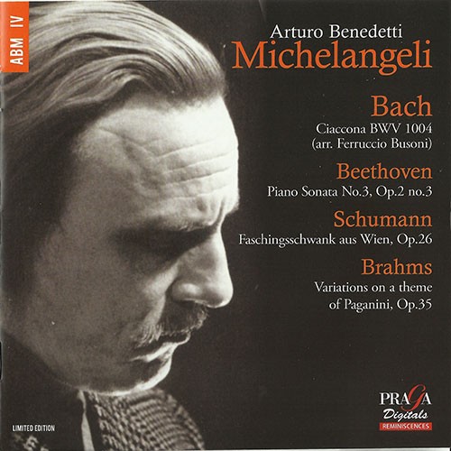 Bach, Beethoven, Schumann, Brahms