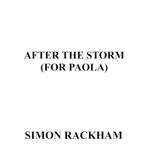 After the Storm (For Paola)
