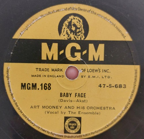 Baby Face / Papa, Won't You Dance With Me