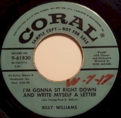I'm Gonna Sit Right Down and Write Myself a Letter / Date With the Blues