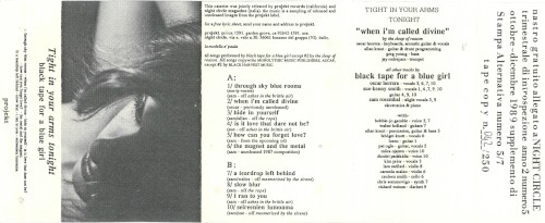 Tight In Your Arms Tonight