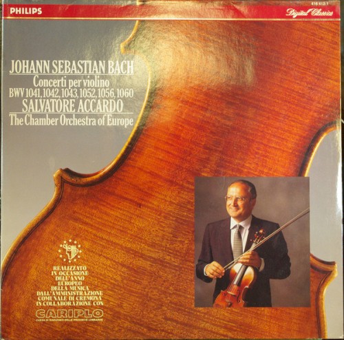 Concerti per violino, BWV 1041, 1942, 1043, 1052, 1056, 1060