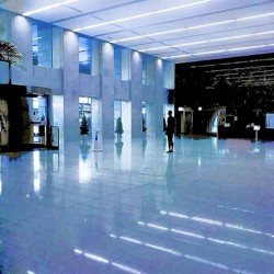 the modern building