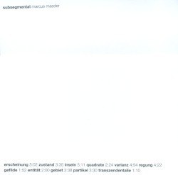 Subsegmental
