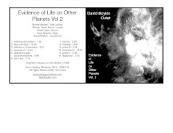 Evidence Of Life On Other Planets Vol. 2