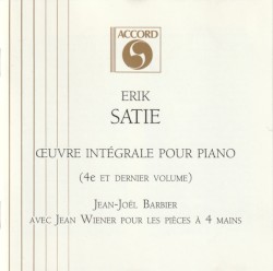 Œuvre intégrale pour piano : 4e et dernier volume