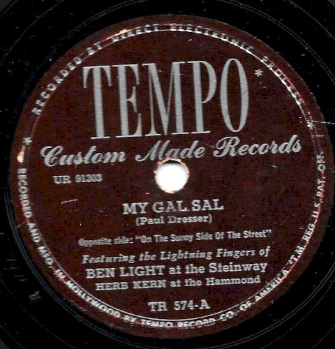 My Gal Sal / On the Sunny Side of the Street