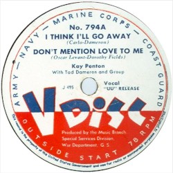 I Think I’ll Go Away / Don’t Mention Love to Me / Undecided / Now Hear This