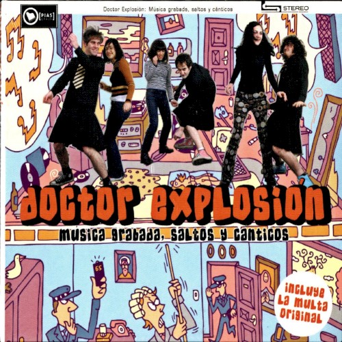Música grabada, saltos y cánticos